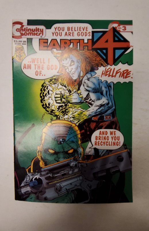 Earth 4 #3 (1993) NM Continuity Comic Book J699