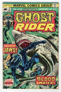 Ghost Rider #16 VINTAGE 1976 Marvel Comics Jaws