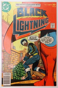 Black Lightning #4 (7.0, 1977) 1st app of Cyclotronic Man