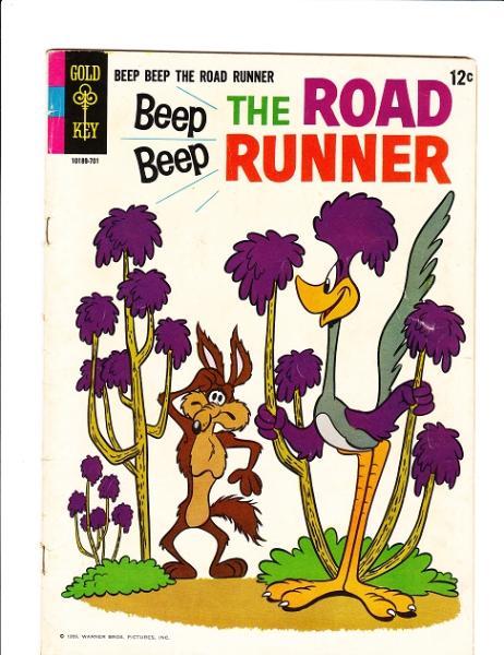 BEEP BEEP THE ROAD RUNNER COMICS #2 (1959) VG,GOLD KEY