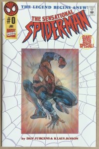 Sensational Spider-Man #0 (1995, Marvel) Hologram on Cover. NM/MT