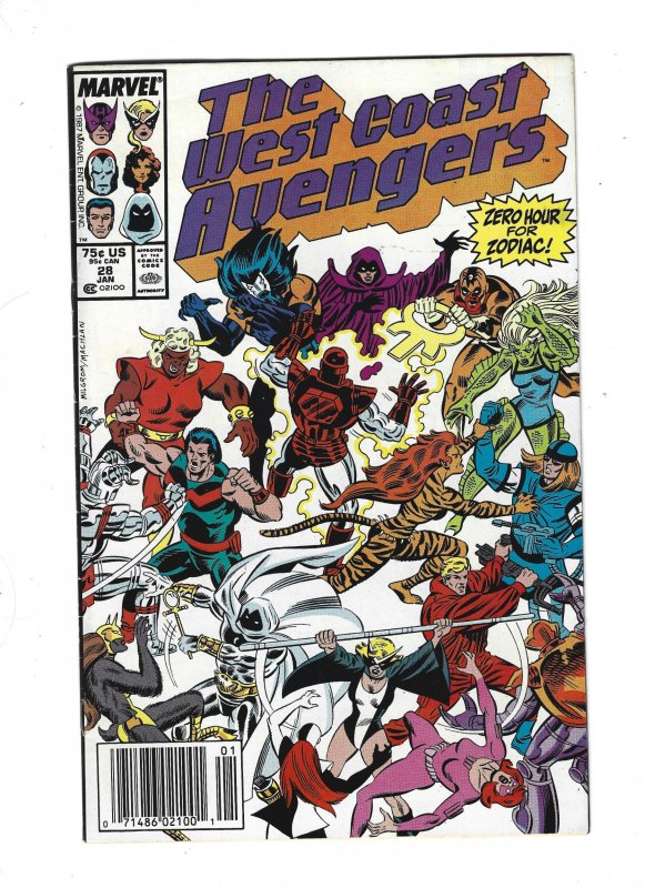 West Coast Avengers #26 through 31 (1987)