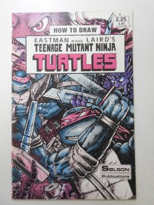 How to Draw TMNT #1 (1986) Rare Ink Error Signed Eastman and Laird! NM Condition