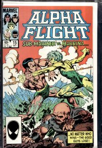 Alpha Flight #15 (1984) Alpha Flight