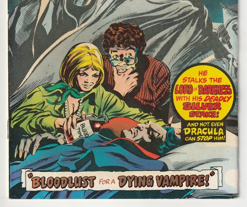 Tomb of Dracula(vol. 1) # 38  Helpless Before a Silver Dagger