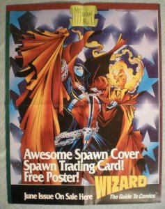 SPAWN Promo poster, Todd McFarlane, 17 x 22, Unused, more Promos in store