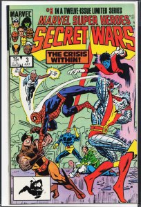 Marvel Super Heroes Secret Wars #3 (1984) [Key Issue]