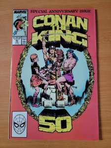 Conan The King #50 Direct Market Edition ~ NEAR MINT NM ~ 1989 Marvel Comics