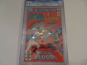 DC Comics The Brave and the Bold #195 (1983)CGC Universal Grade 9.8 White Pages