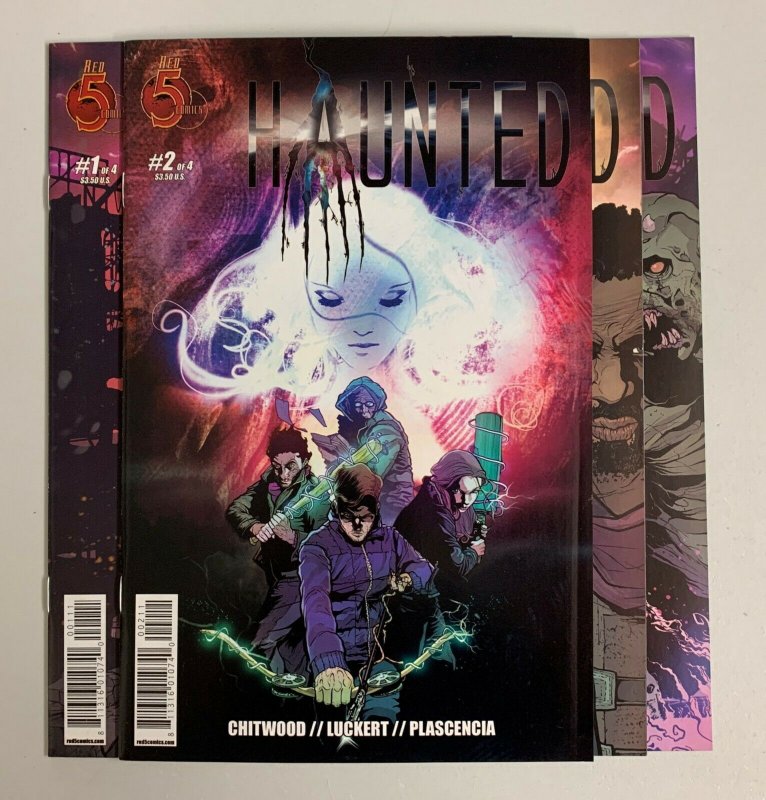 Haunted #1-4 Set (Red 5 2014) 1 2 3 4 Scott Chitwood (9.0+)