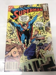 Superman (1984) # 398 (NM) Canadian Price Variant • CPV • Joey Cavalieri • DC