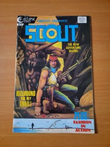 Scout #8 ~ FINE - VERY FINE VF ~ 1986 Eclipse Comics