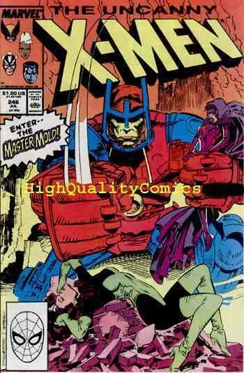 X-MEN #246, NM-, Wolverine, Chris Claremont,1989, Gambit, more in store