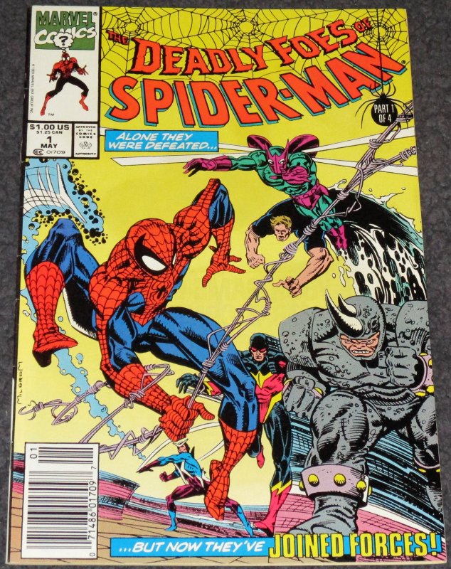 The Deadly Foes of Spider-Man #1 -1991