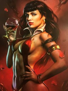 Vampirella #1 Valentine’s Day VIRGIN COVER Shannon Maer EXCLUSIVE LTD 500 NM+