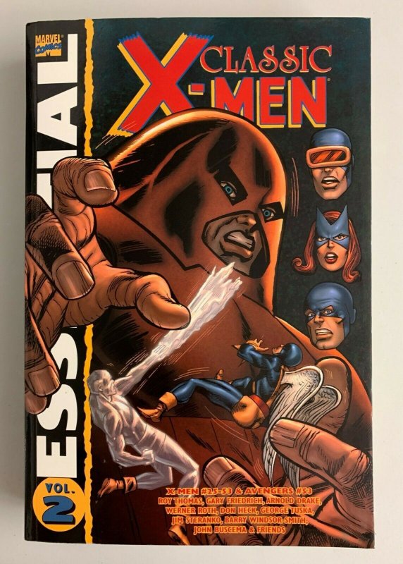 Essential Classic X-Men Vol. 2 Paperback 2006 Roy Thomas  