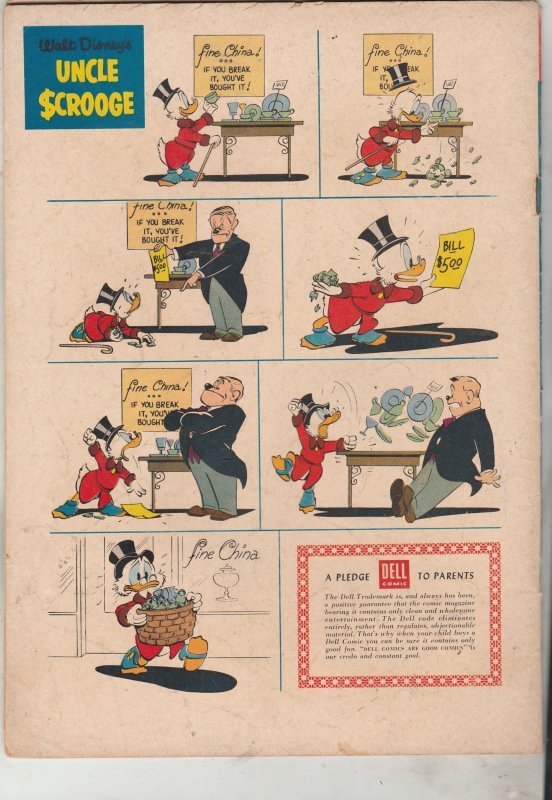 Uncle Scrooge #17 1957 Strict VG/FN Mid-Grade Glomgold Flintheart Carl Barks ART