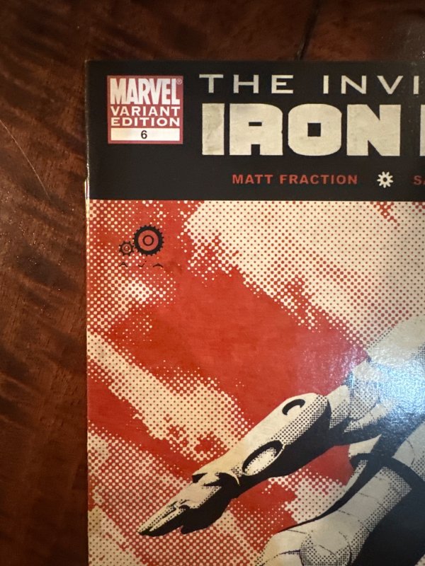 Invincible Iron Man #6 Variant Cover (2008)