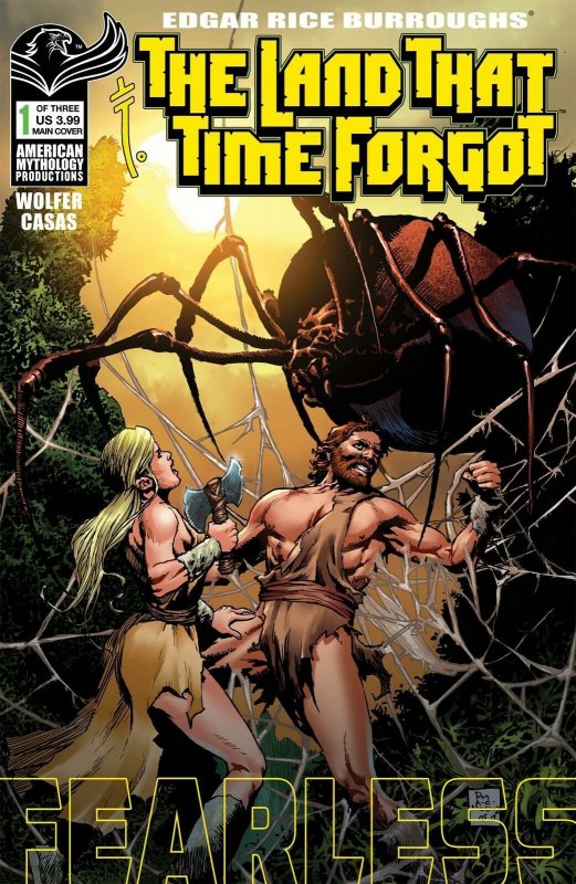 Land That Time Forgot Fearless #1 Cvr A Martinez American Mythology Comic Book