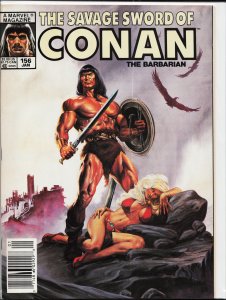 The Savage Sword of Conan #156 (1989) Conan