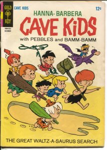 Cave Kids #11 1965-Gold Key-Pebbles-Bamm-Bamm-Hann-Barbera-VG