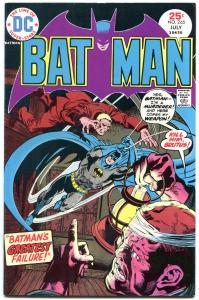 BATMAN #265 1975-DC comic-BERNI WRIGHTSON vf