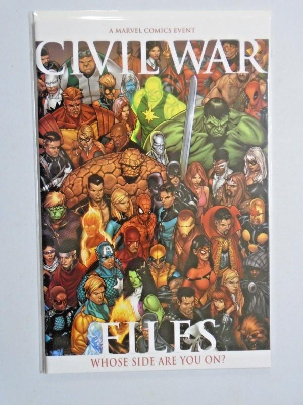 Civil War Files #1 - see pics - 8.0 - 2006