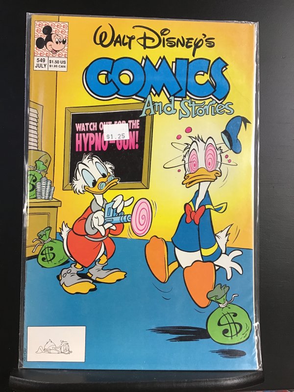 Walt Disney's Comics & Stories #549 (1990)