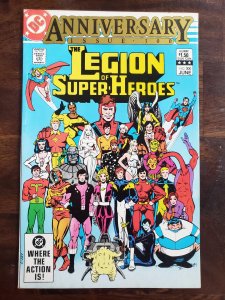 Legion of Super-Heroes 300 1st Cameo app of Garfield. Spiderman app in DC