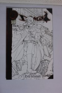 Devil May Cry #1 Book On Evil Woman 2nd Print Sketch Cover NM
