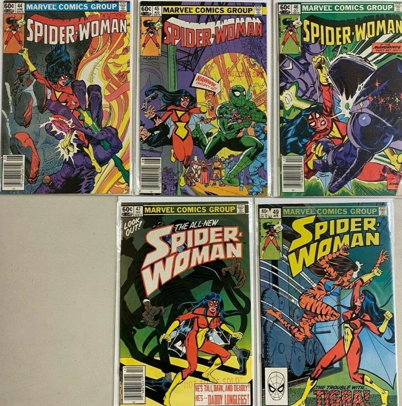 Spider-man 1st series From:#18-49 21 different 6.0 FN (1979-83)