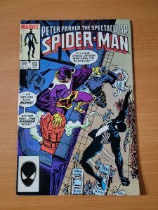 Spectacular Spider-Man #93 Direct Market Edition ~ NEAR MINT NM ~ 1984 Marvel