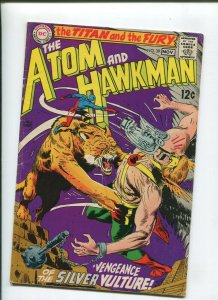 ATOM AND HAWKMAN #39 (GRADE 4.5) SILVER VULTURE! 1968