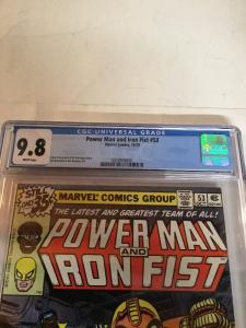 Power Man And Iron Fist 53 Cgc 9.8 Chris Claremont Ed Hannigan Story