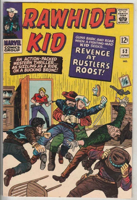 Rawhide Kid #52 (Jun-66) NM/NM- High-Grade Rawhide Kid