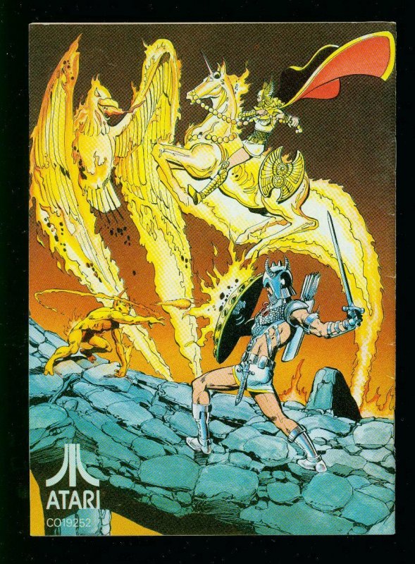 SWORDQUEST #2 1982- DC ATARI DIGEST SIZE COMIC- HIGH GRADE VF/NM