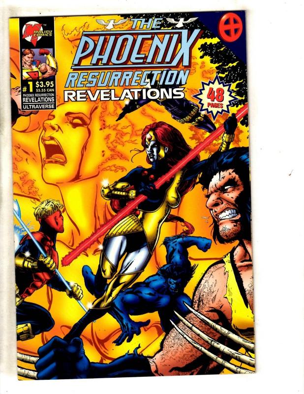 10 Comics Phoenix Resurrection Revelation 1 (8) Aftermath 1 (3) Mantra 10 SS8