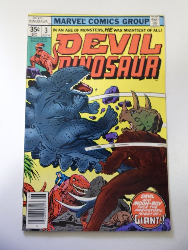 Devil Dinosaur #3 (1978) FN+ Condition