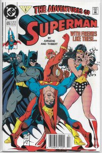Adventures of Superman   vol. 1   #475 VG/FN
