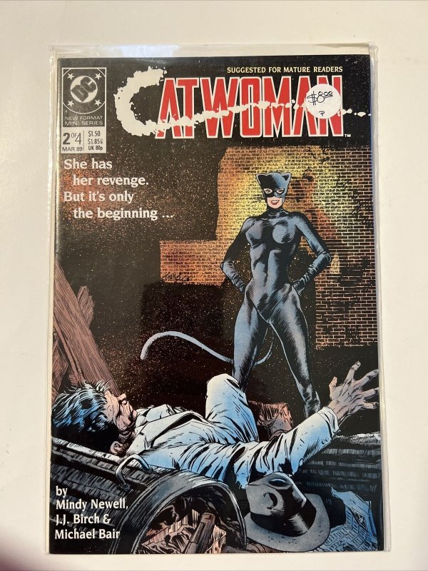 CATWOMAN  1984 1st Mini Series #1-4 Complete Set Full Run DC (1989) 
