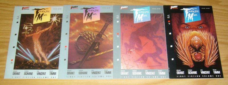 First Fiction: Twilight Man #1-4 VF/NM complete series - steven grant - set 2