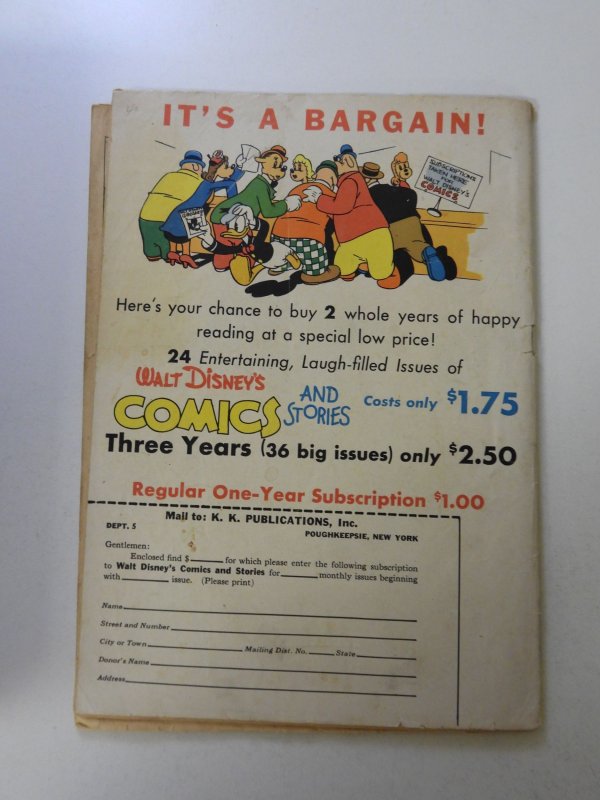 Walt Disney's Comics & Stories #45 (1944) VG condition