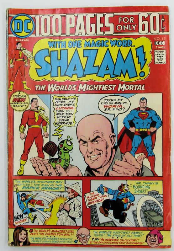 SHAZAM #15  November - December 1974