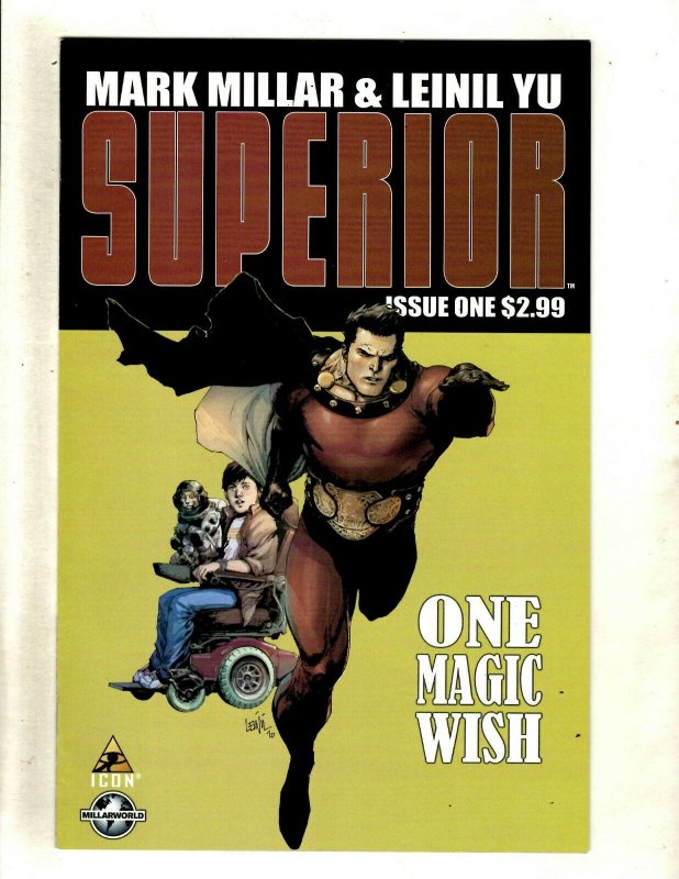 SUPERIOR Complete Marvel Icon Comic Books # 1 2 3 4 5 6 7 Mark Millar Yu RP4