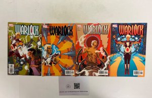 4 Warlock Marvel Comic Books # 1 2 3 4 Avengers Defenders Thor Hulk 39 JS48