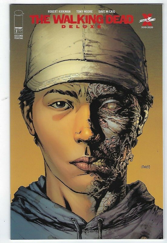 Walking Dead Deluxe # 1 2 3 4 5 6  2nd Print Set Finch & McCaig 