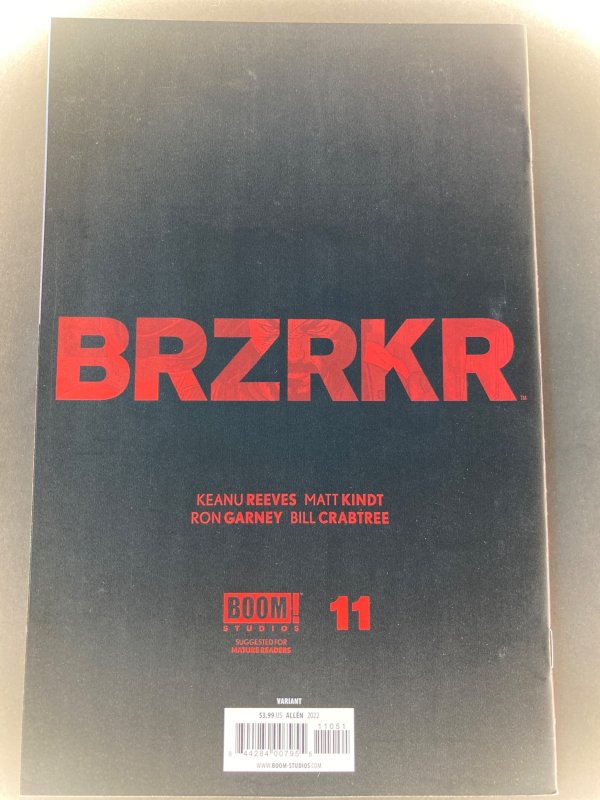 BRZRKR #11 Cover E (2022)