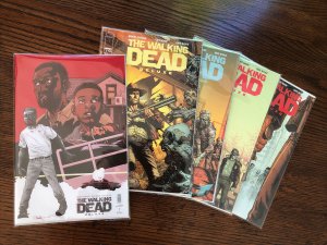 Walking Dead Deluxe #1-4 + #1C PRIMO DEAL! 2020 Image Robert Kirkman Tony Moore