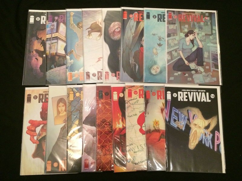 REVIVAL #15-25, 29, 30, 32, 33, 34, 35 VFNM Condition