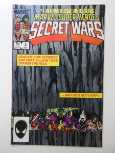 Marvel Super Heroes Secret Wars #4 (1984) Sharp NM Condition!